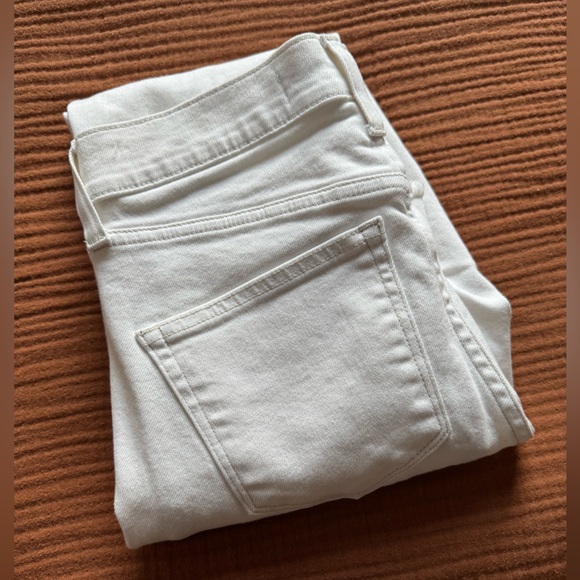 NWOT AYR The Bomb Pop Jeans in White Size 25L - Picture 3 of 9